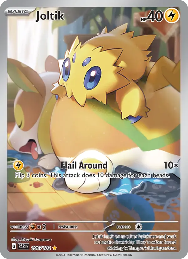 Joltik Pokémon card