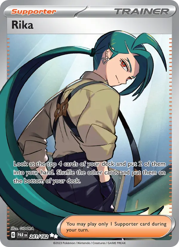 Rika Pokémon card