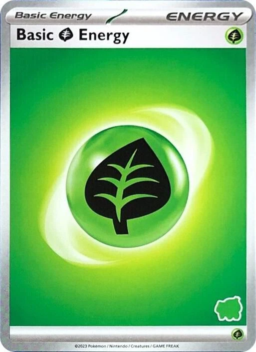Grass Energy Pokémon card