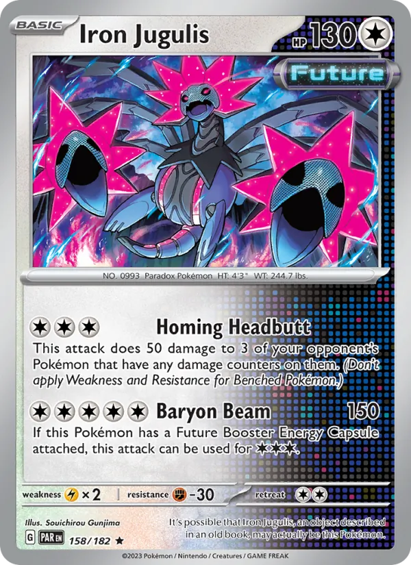 Iron Jugulis Pokémon card