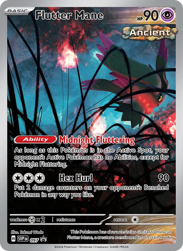 Flutter Mane Pokémon card
