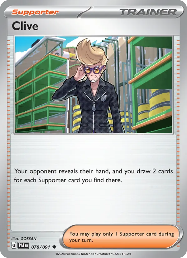 Clive card