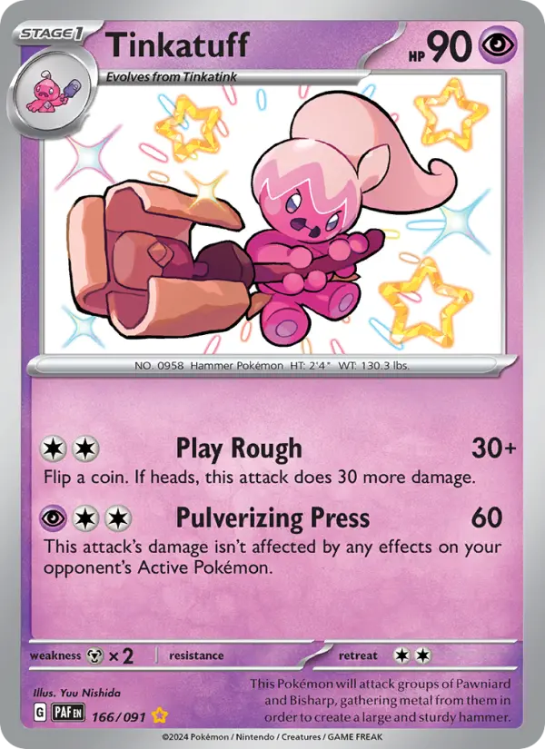 Tinkatuff Pokémon card