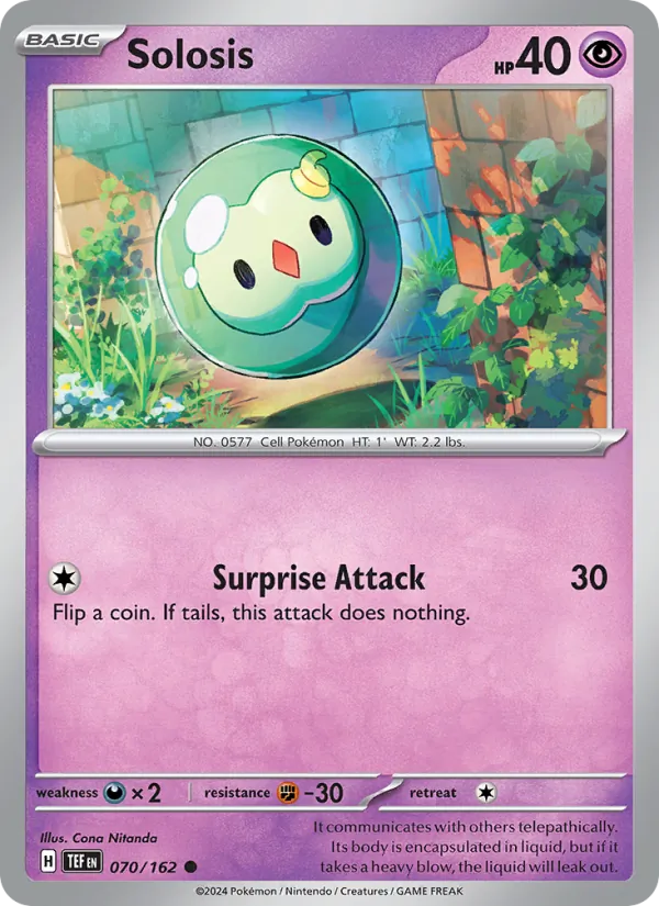 Solosis card