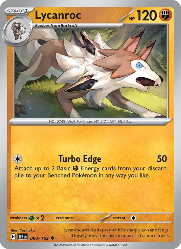 Lycanroc card