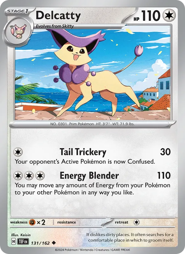 Delcatty Pokémon card
