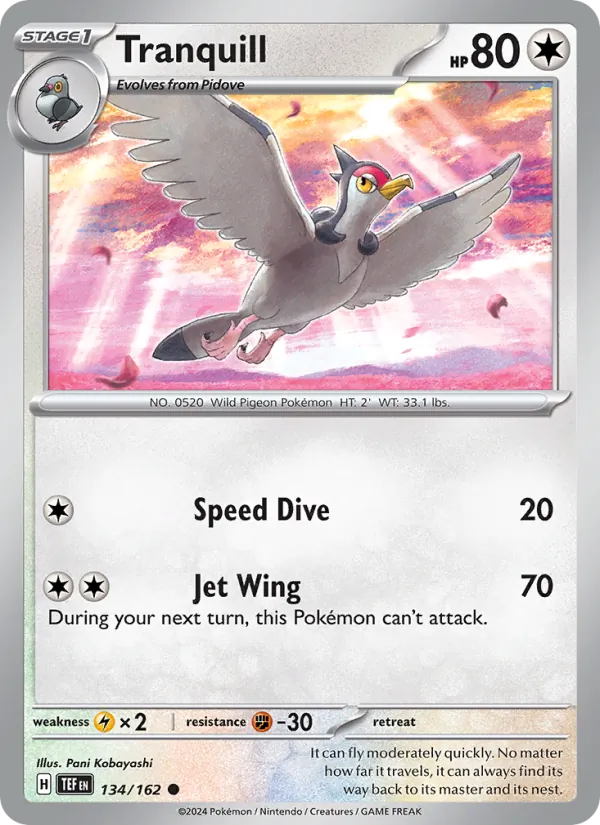 Tranquill card