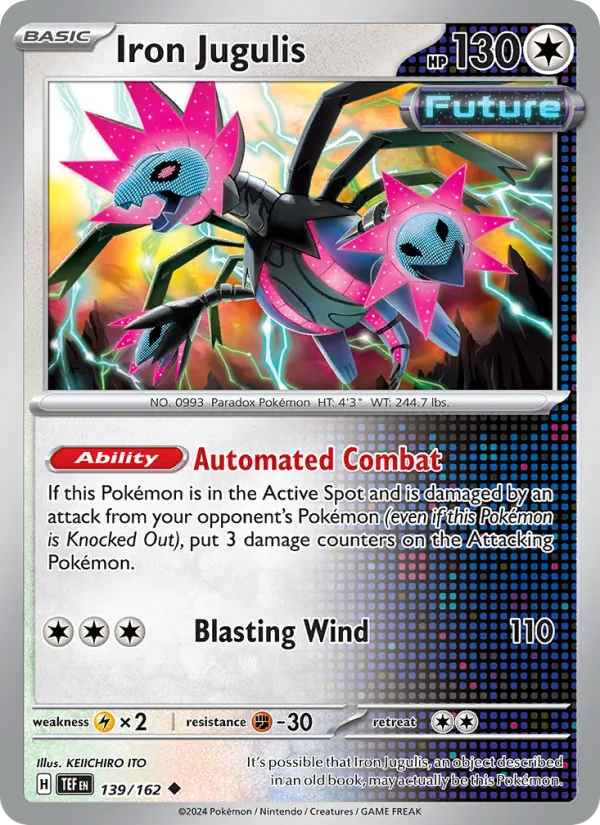 Iron Jugulis Pokémon card