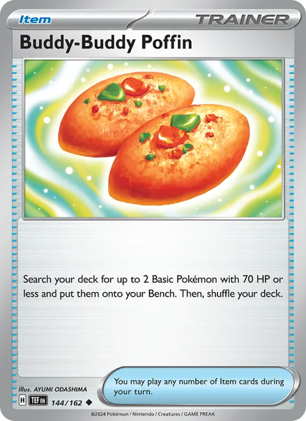 Buddy-Buddy Poffin card