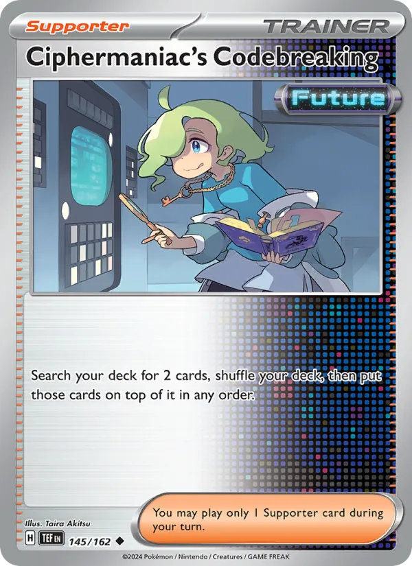 Ciphermaniac's Codebreaking card