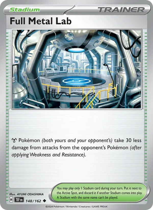 Full Metal Lab card