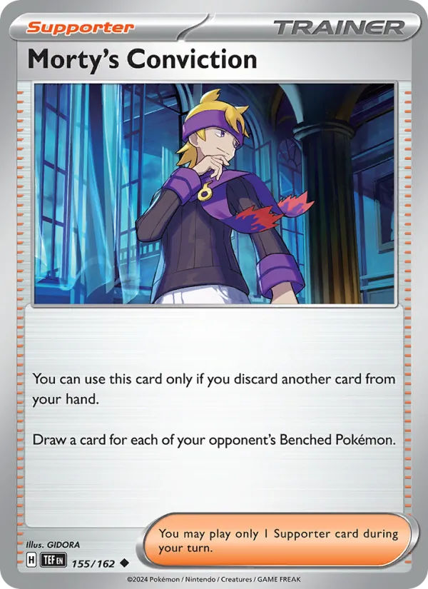 Morty's Conviction card