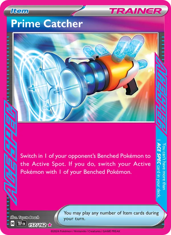 Prime Catcher card
