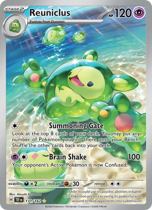 Reuniclus Pokémon card