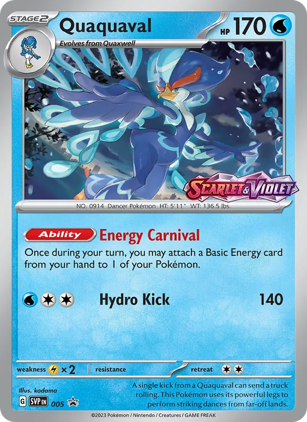 Quaquaval card