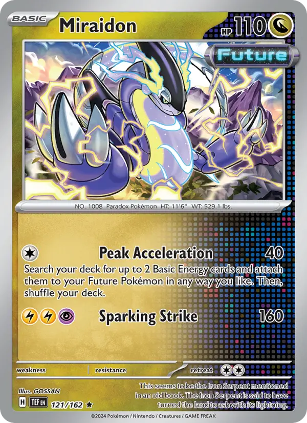 Miraidon Pokémon card