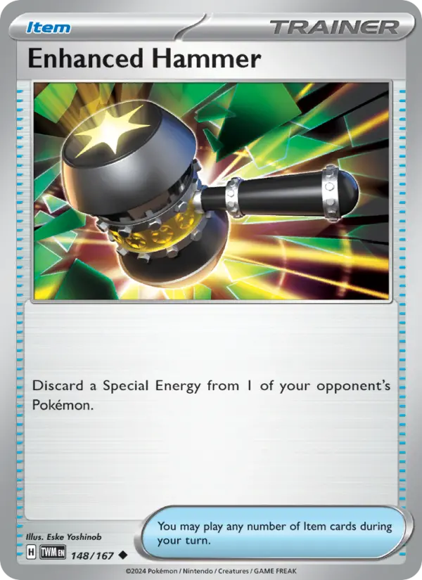 Enhanced Hammer Pokémon card