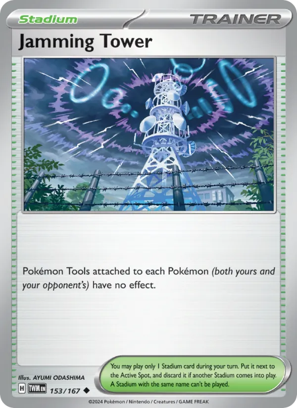 Jamming Tower card