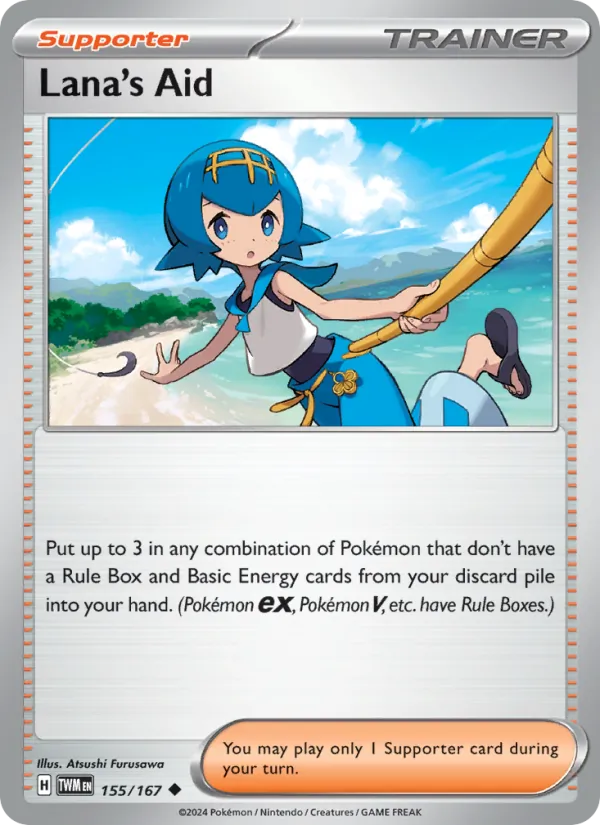 Lana's Aid card