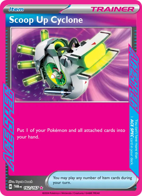 Scoop Up Cyclone Pokémon card