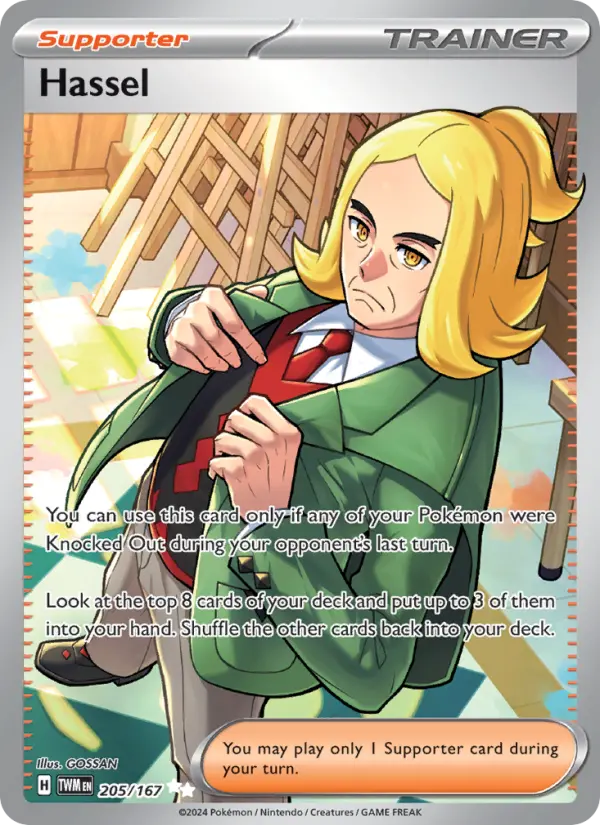 Hassel Pokémon card