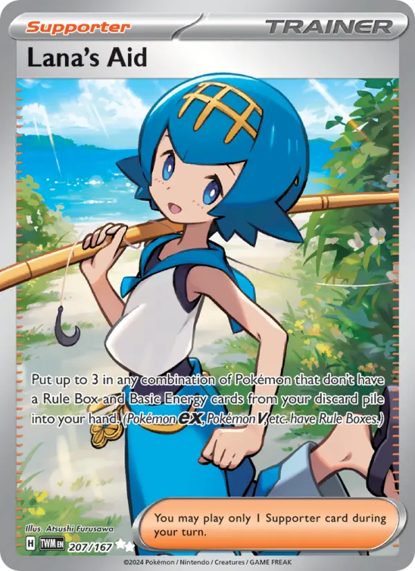Lana's Aid Pokémon card