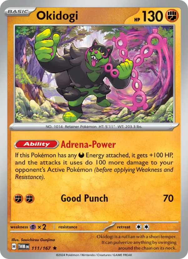 Okidogi card
