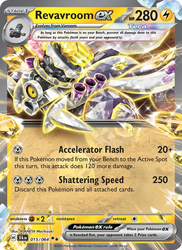 Revavroom ex Pokémon card