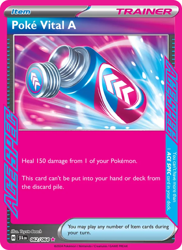 Poké Vital A card