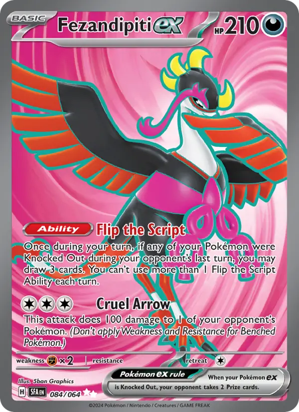 Fezandipiti ex Pokémon card