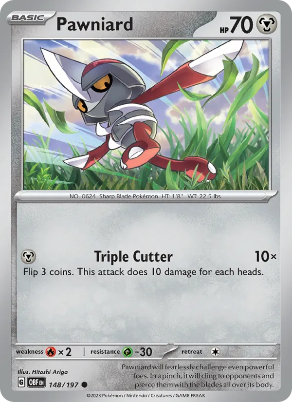 Pawniard card