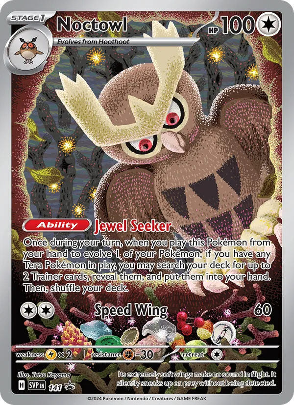 Noctowl Pokémon card