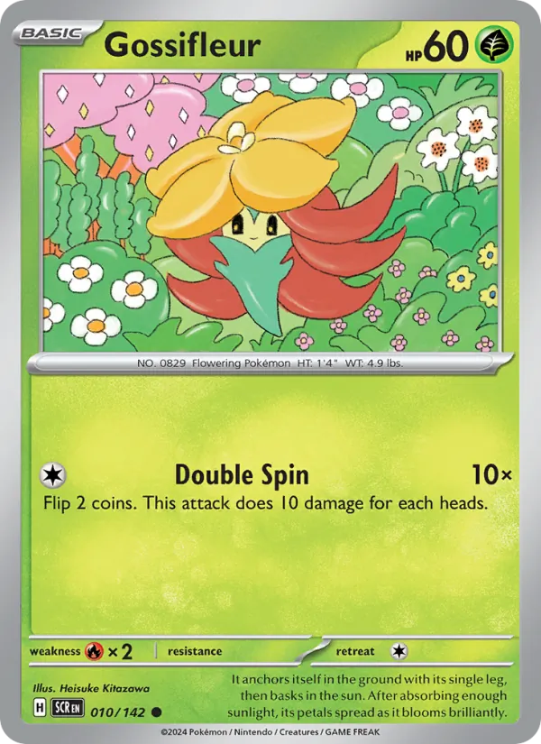 Gossifleur Pokémon card