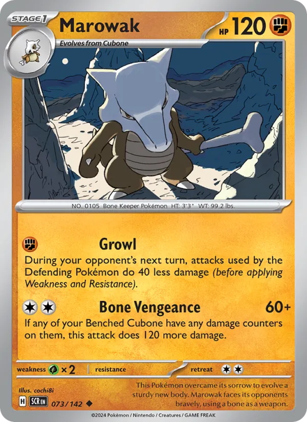 Marowak card