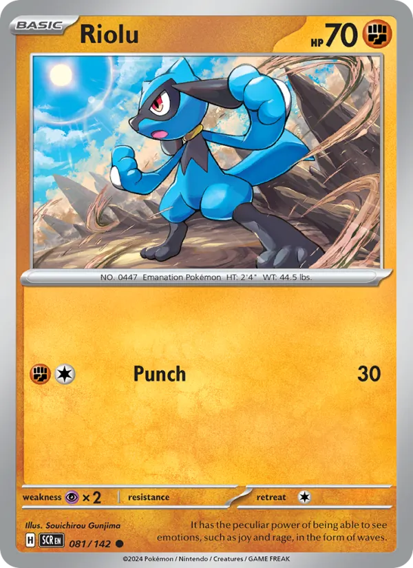 Riolu card