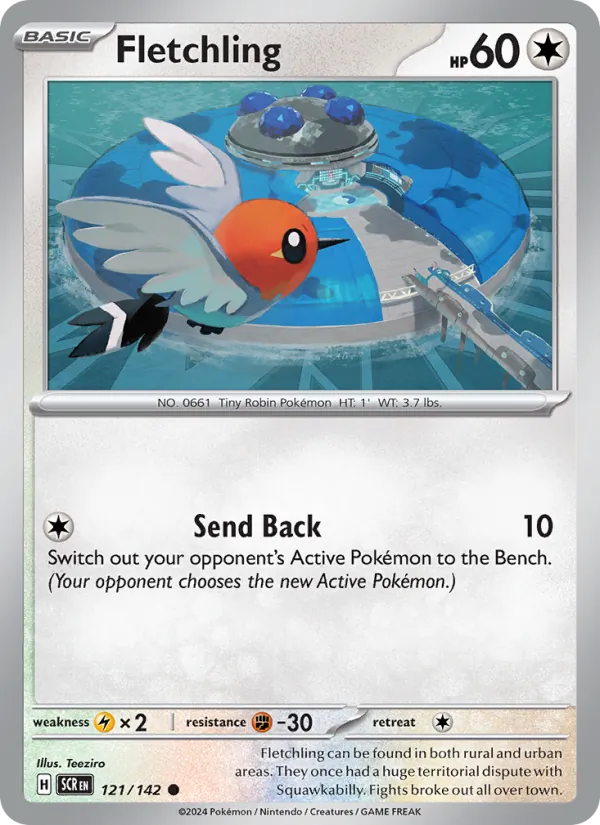 Fletchling Pokémon card