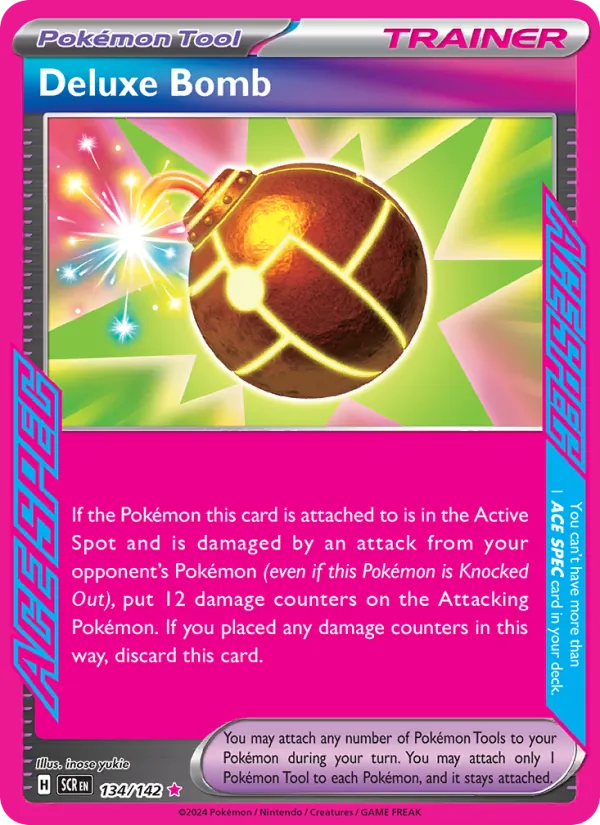Deluxe Bomb card
