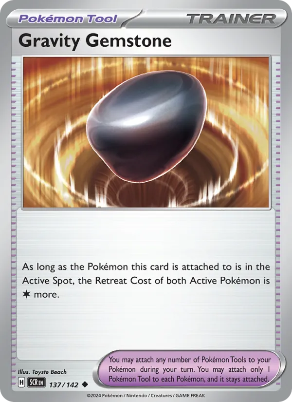 Gravity Gemstone card
