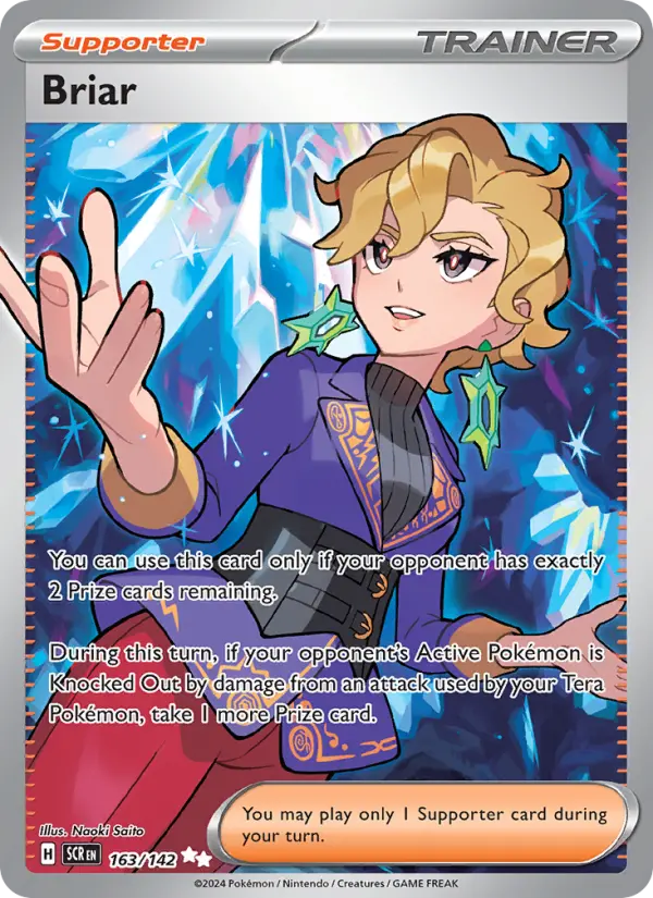 Briar Pokémon card