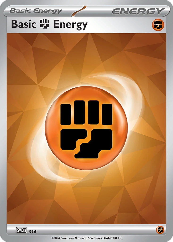 Fighting Energy Pokémon card