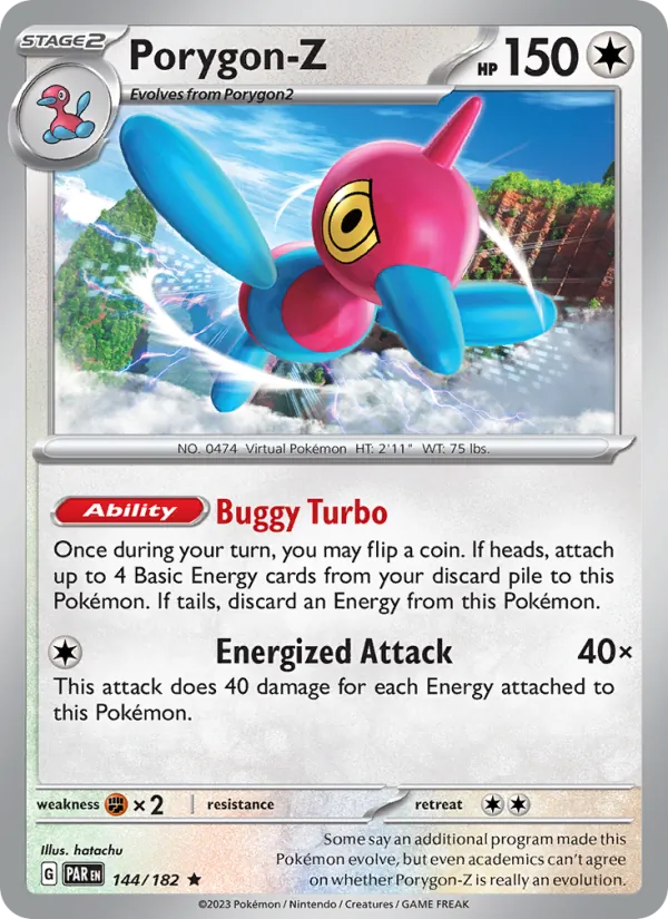 Porygon-Z Pokémon card