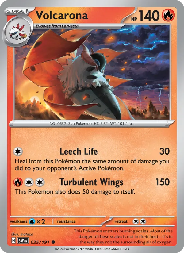 Volcarona card