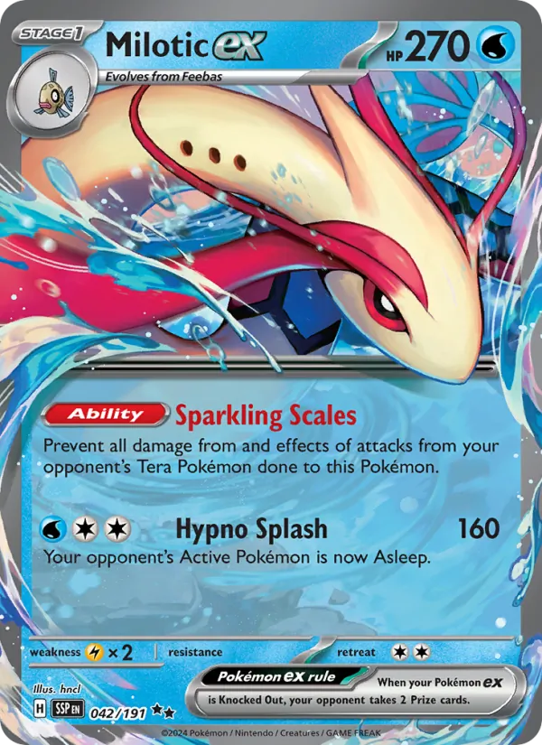 Milotic ex card