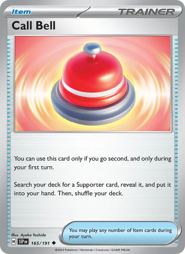 Call Bell card
