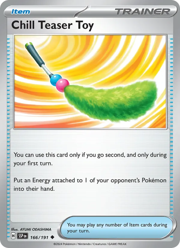 Chill Teaser Toy card