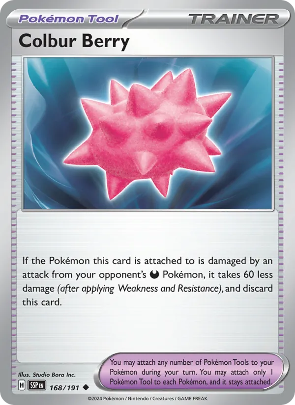 Colbur Berry card