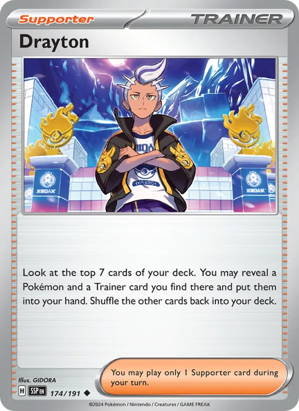 Drayton card