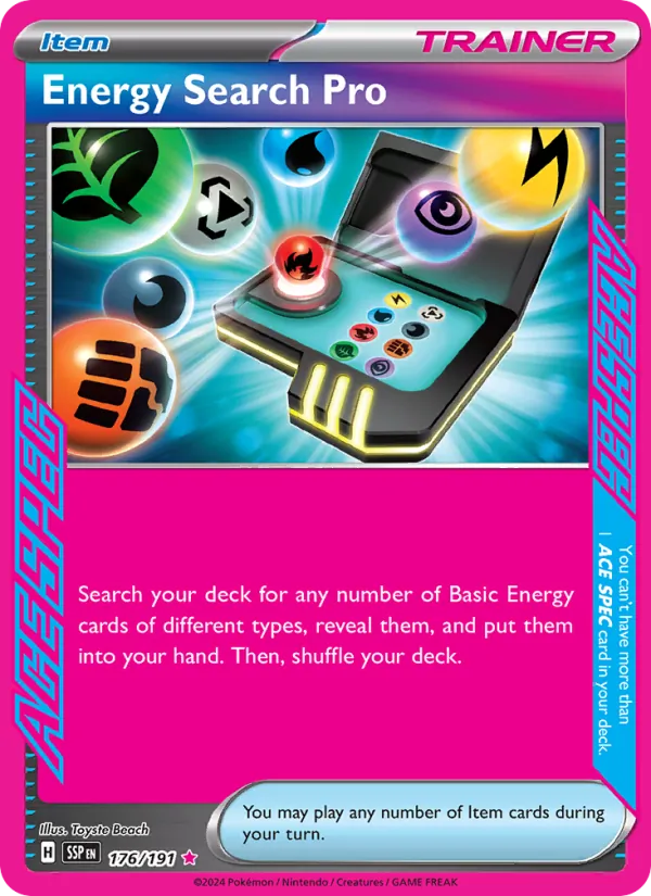 Energy Search Pro card