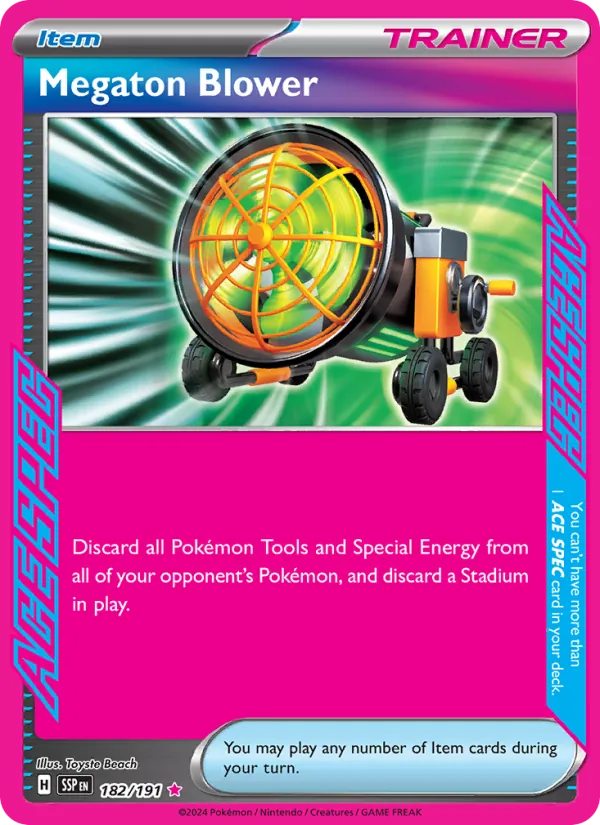 Megaton Blower card