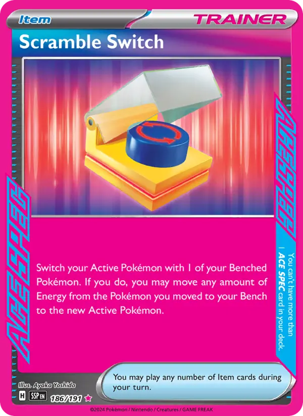 Scramble Switch Pokémon card